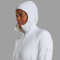 Powder Montane Women's Protium Hooded Fleece Jacket Model 4 FPRHOPOW
