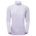 Lilac Haze Montane Women's Protium Lite Pull On Fleece Front FPRLPLIL