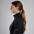 Black Montane Women's Protium Fleece Jacket Model 4 FPRMJBLA