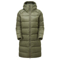 Caper Montane Women's Polaron XT Hooded Down Jacket Front FPXTHCAP