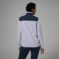 Lilac Haze Montane Women's Roco Fleece Jacket Model Back FROJALIL