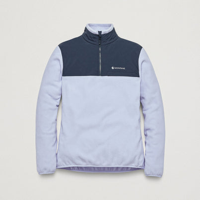 Lilac Haze Montane Women's Roco Fleece Pull On Front FROPOLIL