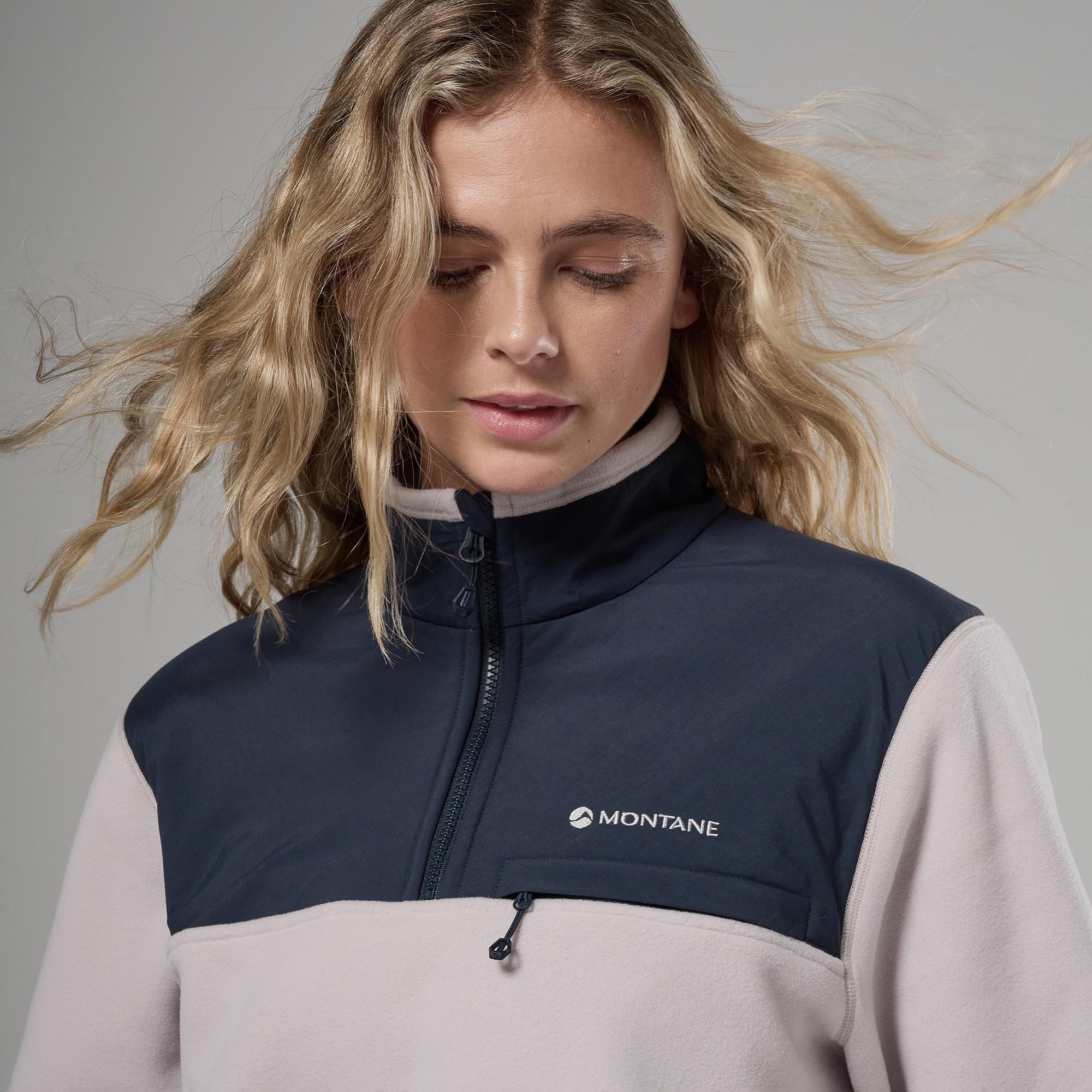 Oyster Montane Women's Roco Fleece Pull On Model 4 FROPOOYS