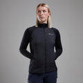 Black Montane Women's Sirocco Lite Insulated Jacket Model 6 FSILJBLA