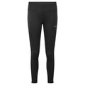 Black Montane Women's Slipstream Trail Running Tights Front FSTTRBLA