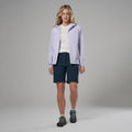Eclipse Blue Montane Women's Tenacity Softshell Shorts Model 3 FTENSECL