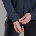 Eclipse Blue Montane Women's Tenacity Nano Softshell Jacket Model 5 FTNNJECL