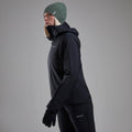 Black Montane Women's Torren Waterproof Jacket Model 3 FTOJABLA