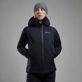 Black Montane Women's Torren Waterproof Jacket Model 4 FTOJABLA