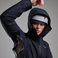 Black Montane Women's Torren Waterproof Jacket Model 8 FTOJABLA