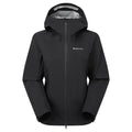 Black Montane Women's Torren Waterproof Jacket Front FTOJABLA