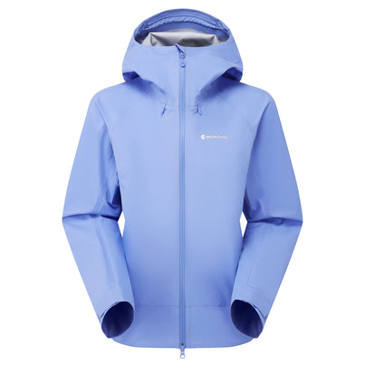 Cornflower Montane Women's Torren Waterproof Jacket Front FTOJACOR