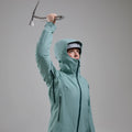 Sea Mist Montane Women's Torren Waterproof Jacket Model 5 FTOJASEA