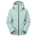 Sea Mist Montane Women's Torren Waterproof Jacket Front FTOJASEA