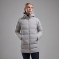 Oyster Montane Women's Tundra Hooded Down Jacket Model 4 FTUNHOYS