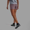 Moonscape Montane Women's Volantis 4" Shorts Model Back FVO4SMOO