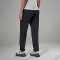 Midnight Grey Montane Women's Volantis Softshell Pants Model Back FVOLPMNG