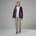 Mulberry Montane Women's Vortic Waterproof Jacket Model 3 FVORJMUL