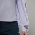 Lilac Haze Montane Women's Zepher Hooded Fleece Jacket Model 6 FZEPHLIL