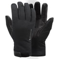 Black Montane Duality Insulated Waterproof Gloves Front GDULGBLA