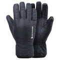 Black Montane Women's Respond Insulated Gloves Front GFREGBLA