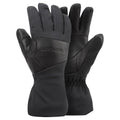 Black Montane Women's Supercell Waterproof Gloves Together Front GFSCGBLA