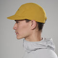 Ginkgo Gold Montane Caelum Cap Model Front HCAECGIN