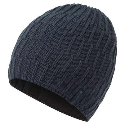 Eclipse Blue Montane Windjammer Halo Beanie Hat Front HWHABECL