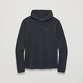 Black Montane Men's Alhena Merino Blend Hoodie Front MALHOBLA