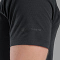 Black Montane Men's Alhena Merino Blend T-Shirt Model 3 MALTSBLA