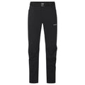 Black Montane Men's Caelum Pants Front MCAPRBLA
