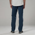 Eclipse Blue Montane Men's Caelum Pants Model Back MCAPSECL