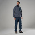 Eclipse Blue Montane Men's Caelum Pants Model 3 MCAPRECL