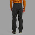 Black Montane Men's Cetus Waterproof Pants Model Back MCPALBLA