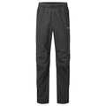 Black Montane Men's Cetus Waterproof Pants Front MCPASBLA