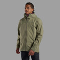 Caper Montane Men's Cetus Waterproof Jacket Model Front MCTJACAP