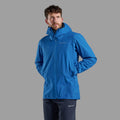 Neptune Blue Montane Men's Cetus Waterproof Jacket Model 3 MCTJANEP