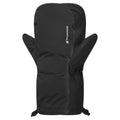 Black Montane Cetus Waterproof Mitts Front MCTSMBLA
