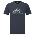 Eclipse Blue Montane Men's Dual Mountain T-Shirt Front MDMTSECL