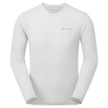Platinum Montane Men's Dart Nano Long Sleeve T-Shirt Regular Fit Front MDNLRPLA