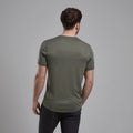 Caper Montane Men's Dart T-Shirt Model Back MDTTSCAP