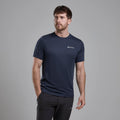 Eclipse Blue Montane Men's Dart T-Shirt Model Front MDTTSECL