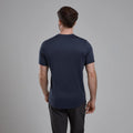 Eclipse Blue Montane Men's Dart T-Shirt Model Back MDTTSECL