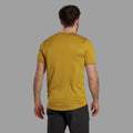 Ginkgo Gold Montane Men's Dart T-Shirt Model Back MDTTSGIN