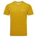 Ginkgo Gold Montane Men's Dart T-Shirt Front MDTTSGIN
