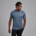 Stone Blue Montane Men's Dart T-Shirt Model Front MDTTSSTB