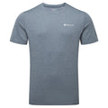 Stone Blue Montane Men's Dart T-Shirt Front MDTTSSTB