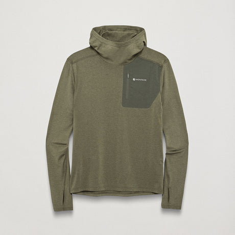 Caper Montane Men's Dart XT Thermal Hoodie Front MDTXHCAP