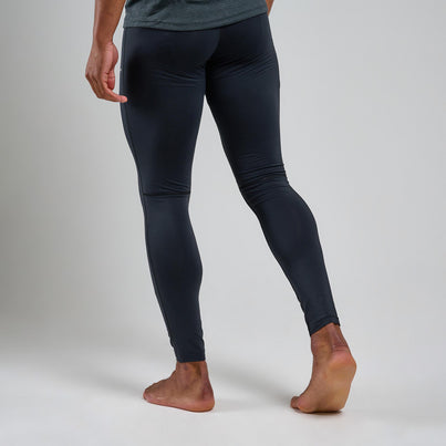 Black Montane Men's Dart XT Thermal Long Johns Front MDXLJBLA