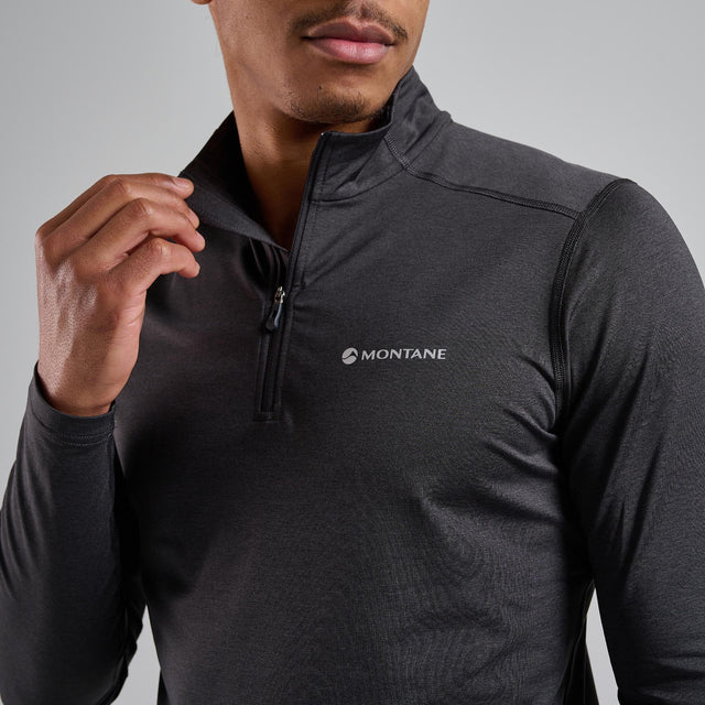 Montane Men's Dart XT Thermal Zip Neck Long Sleeved Top